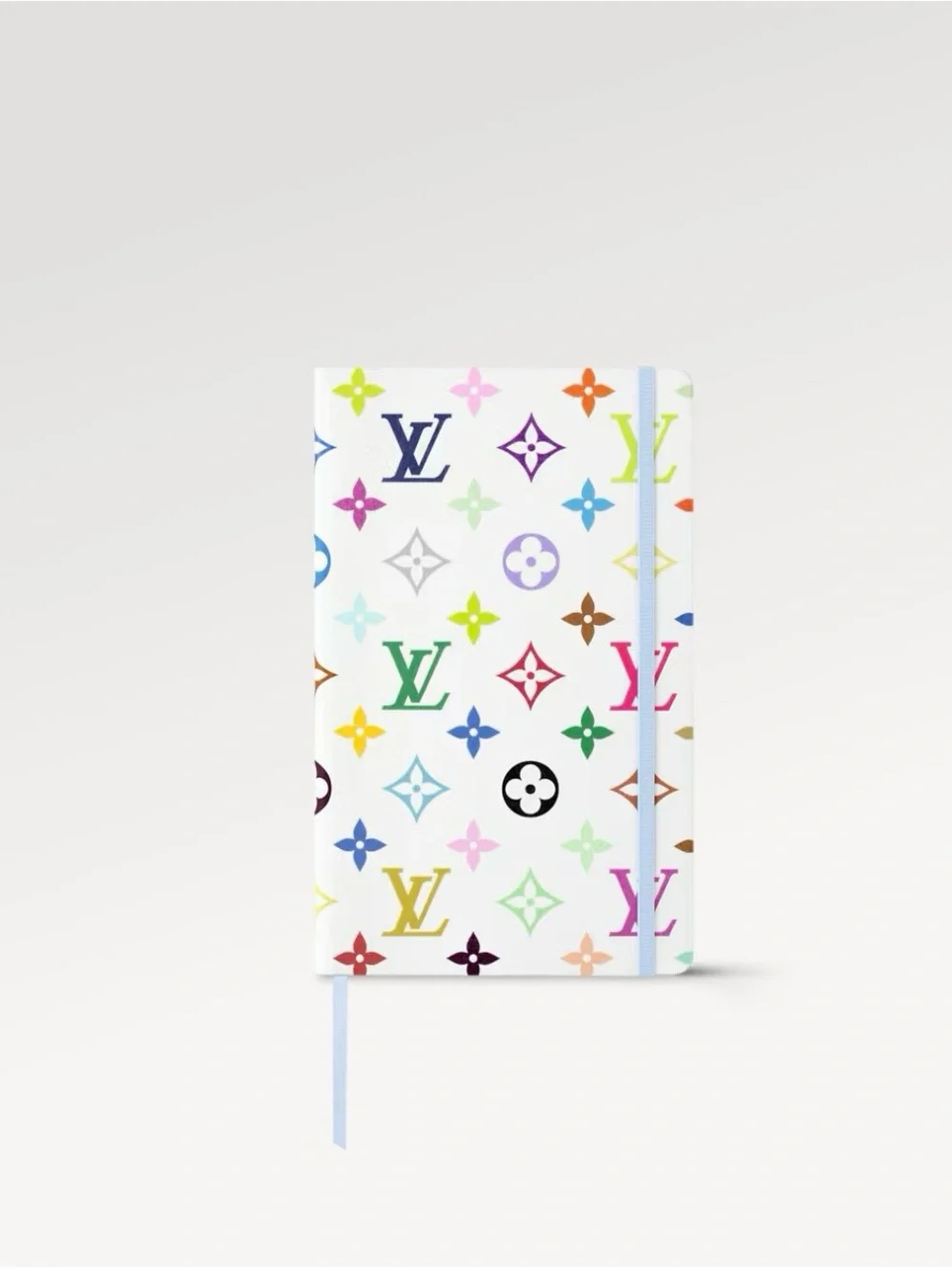 Louis Vuitton White Multicolor Monogram Notebook